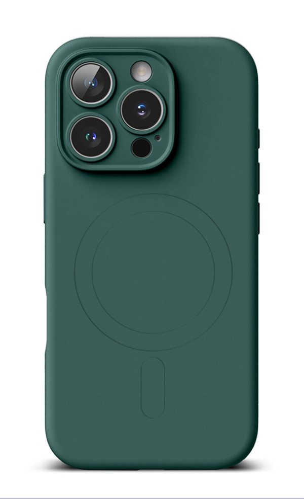 Kryt TopQ iPhone 16 Pro s MagSafe tmavě zelený 130213