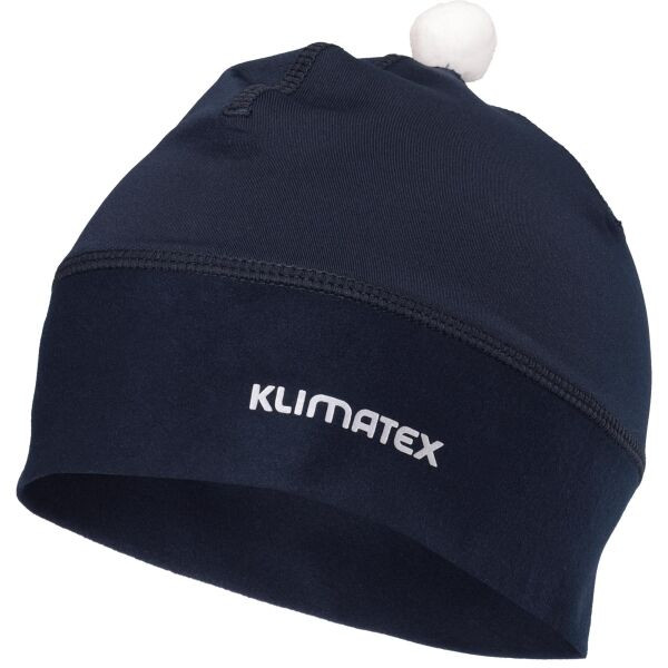 Klimatex NAURI Unisex čepice, tmavě modrá, velikost