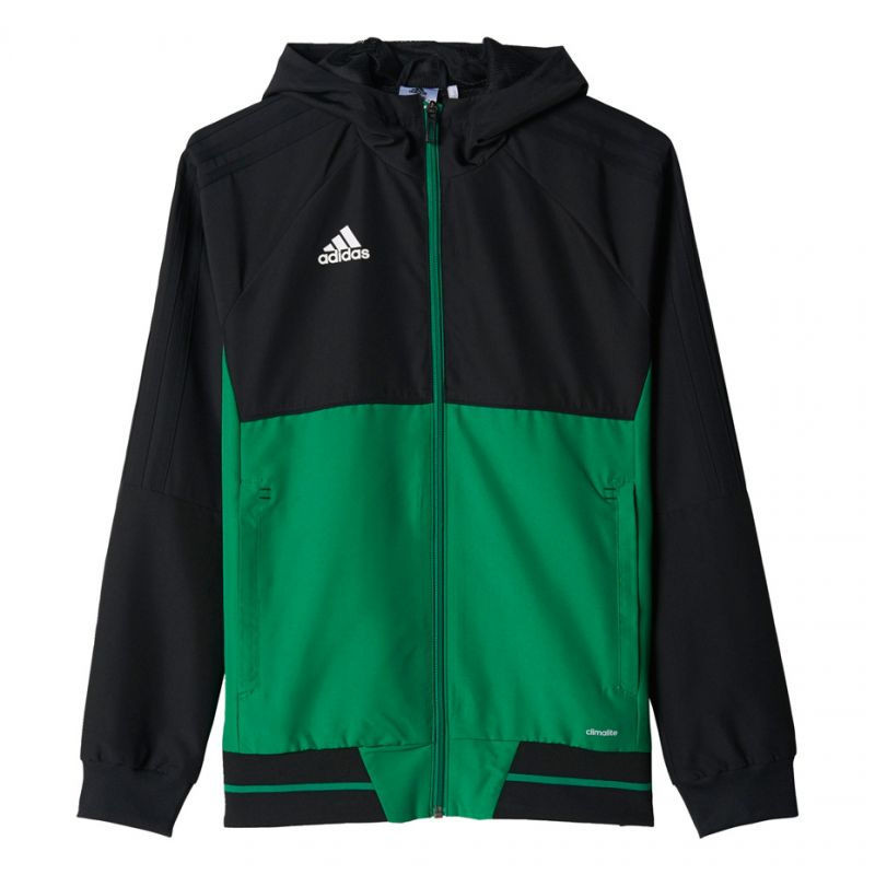 Bunda s kapucí adidas TIRO17 PRE JKTY