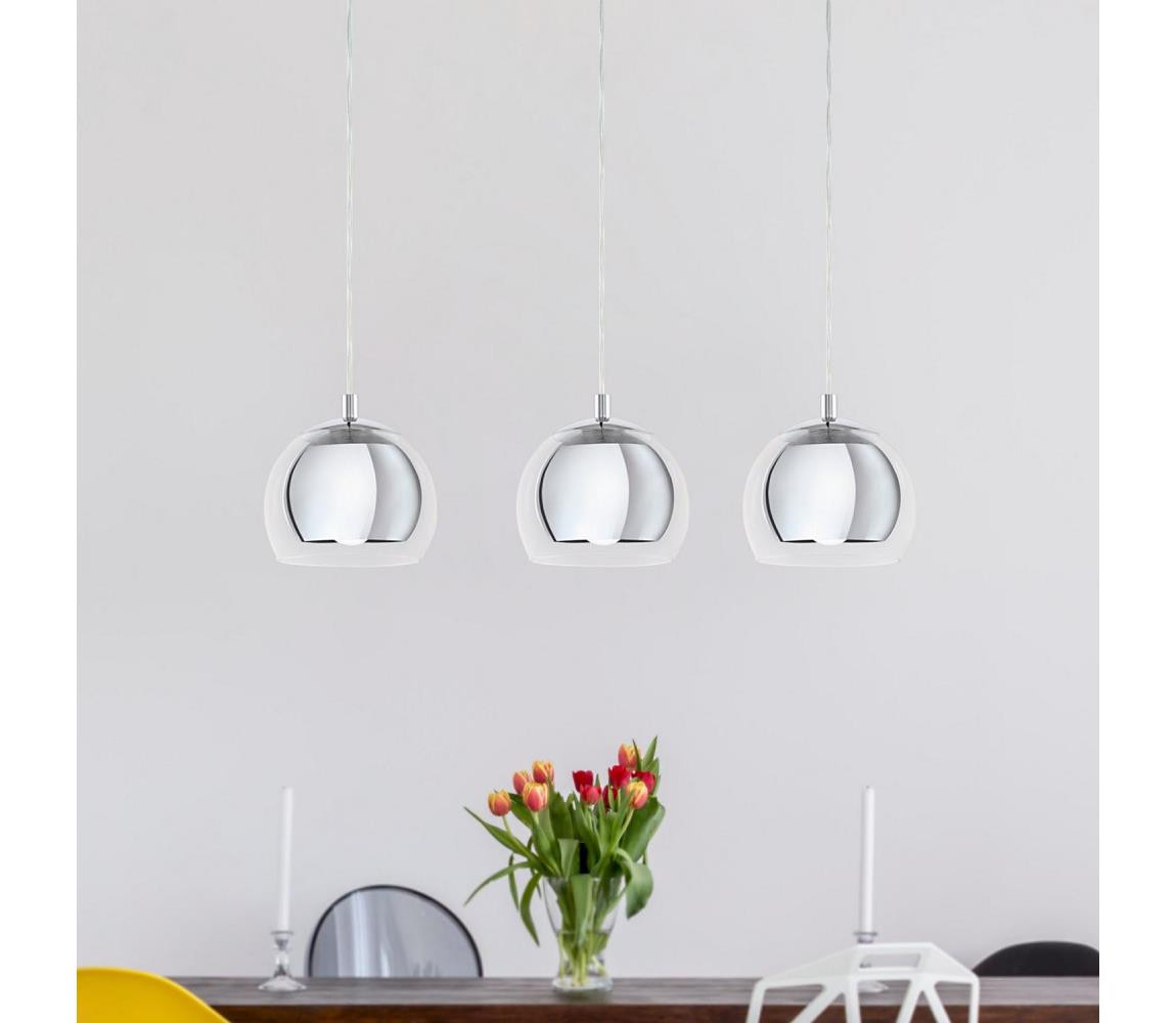 Eglo Eglo 94593 - Lustr ROCAMAR 3xE27/60W/230V