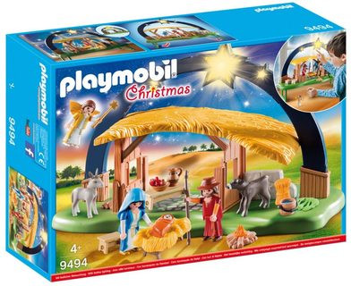 Playmobil Christmas 9494 Osvětlený Betlém