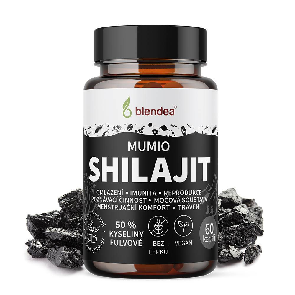Blendea Blendea Shilajit extrakt 60 kapslí