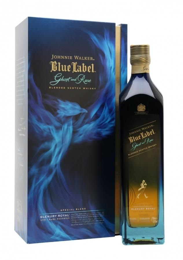 Johnnie Walker Blue Label Ghost and Rare Glenury Royal 0,7l 43,8% GB L.E. / Rok lahvování 2019