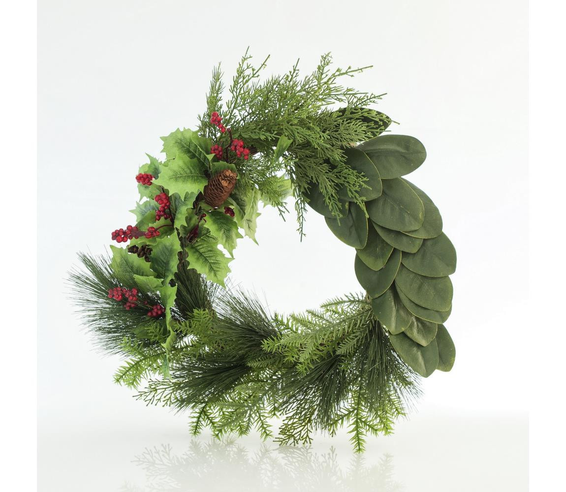 Eurolamp Vánoční věnec pr. 64 cm