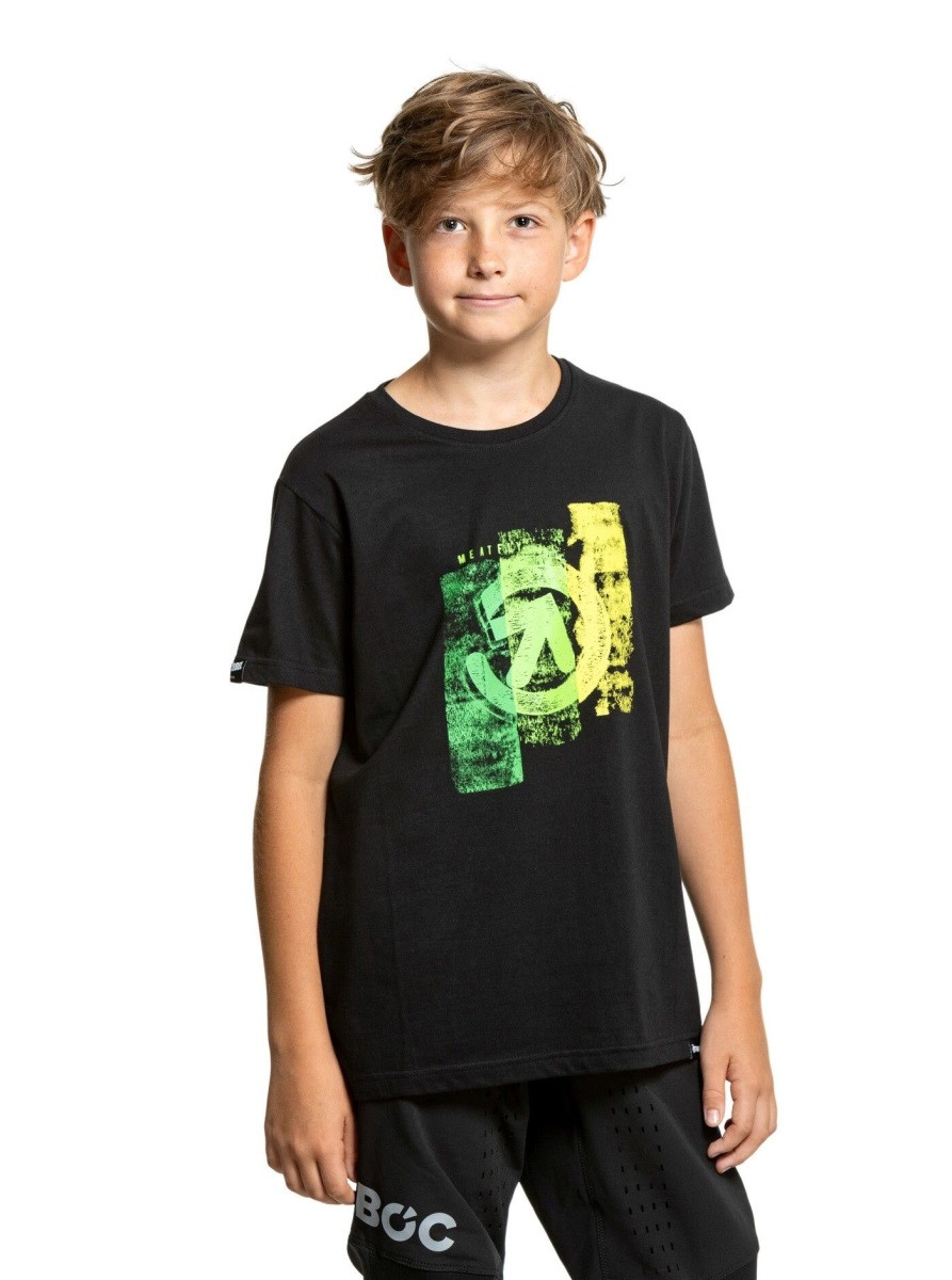 Meatfly dětské tričko artee black 134