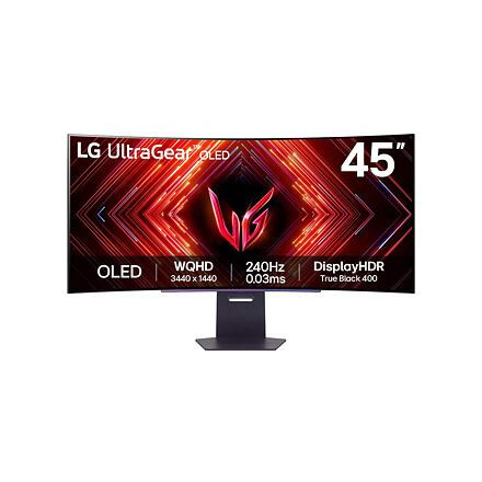 LG UltraGear/45GS95QE-B/44,5''/OLED/3440x1440/240Hz/0,03ms/Black/2R 45GS95QE-B.AEU