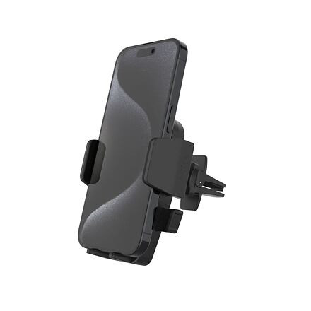 Univerzální držák do auta FIXED Iconiq Vent s úchytem na ventilační mřížku, černý FIXICQ-V-BK