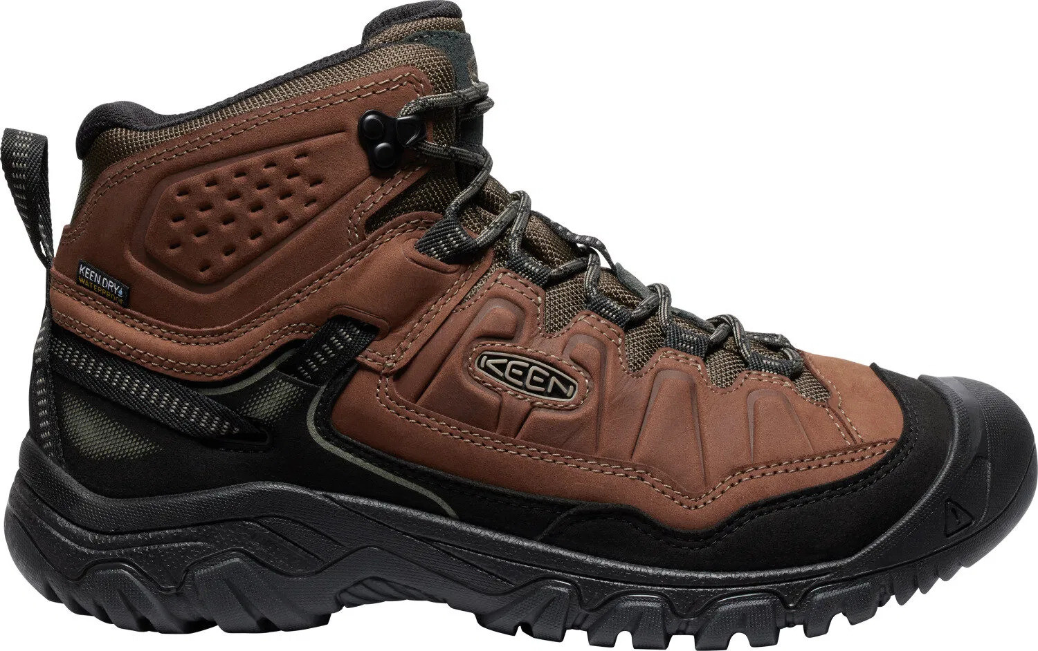 KEEN TARGHEE IV MID WP M Pánské trekové boty bison/black 42 10044211KEN01S9