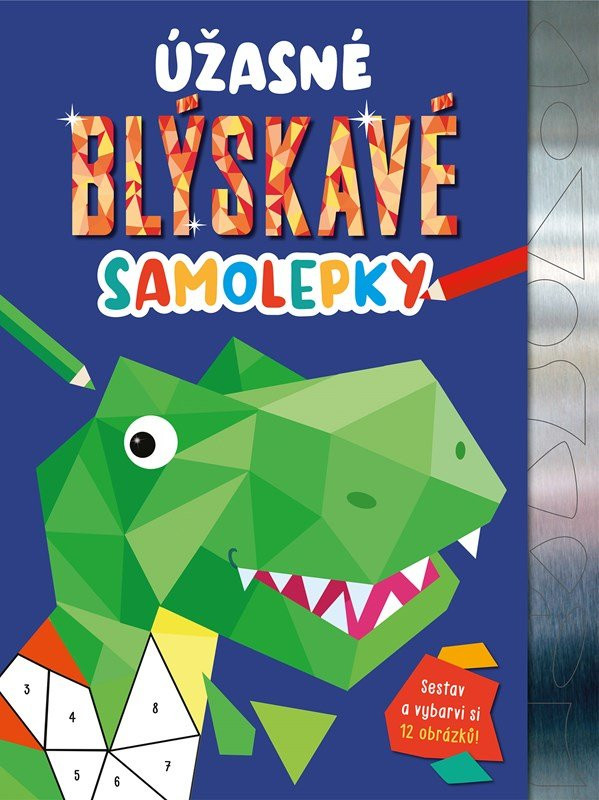 Úžasné blýskavé samolepky - Claire Mowat