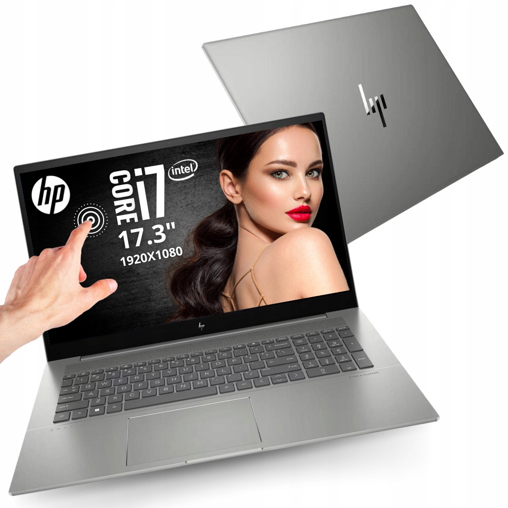 Hp Envy Intel i7-13700H 32GB 1TB Ssd 17,3