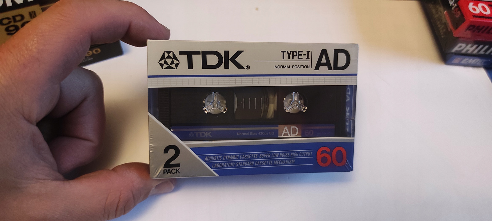 2pack Tdk Ad 60 Japan 1986 (2 kazety) AD60 #2430