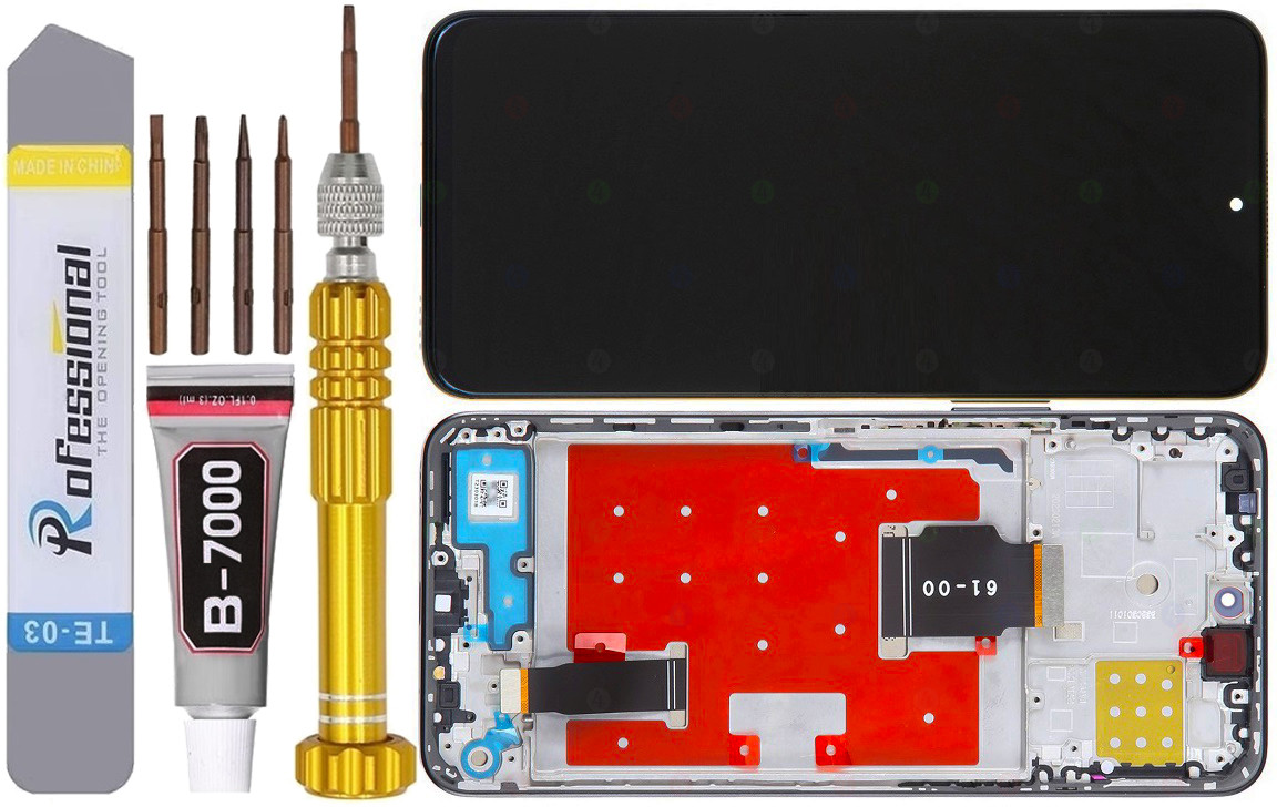 Huawei Honor X8A LCD displej Displej +rámeček