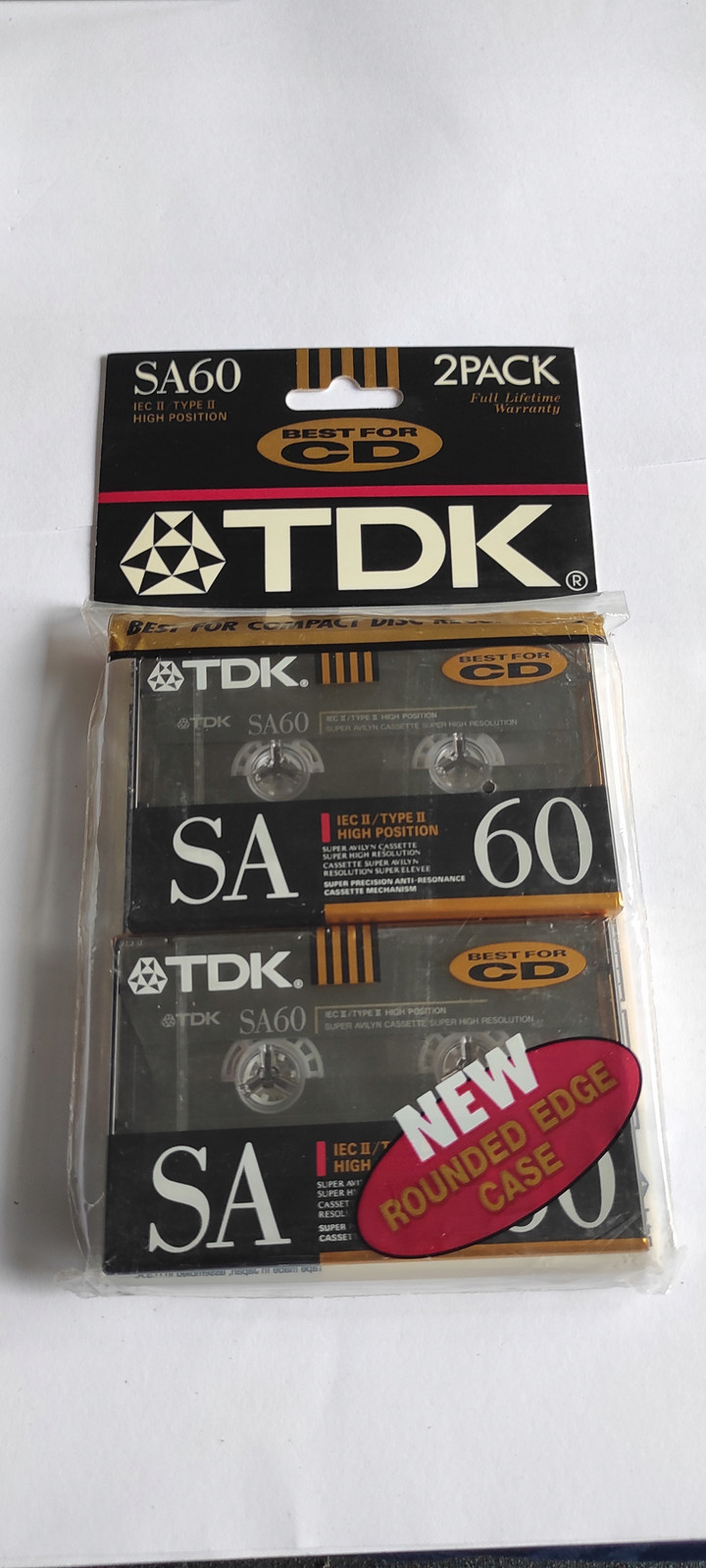 2bal Tdk Sa 60 1990 fólie SA60 Japonsko Usa $201