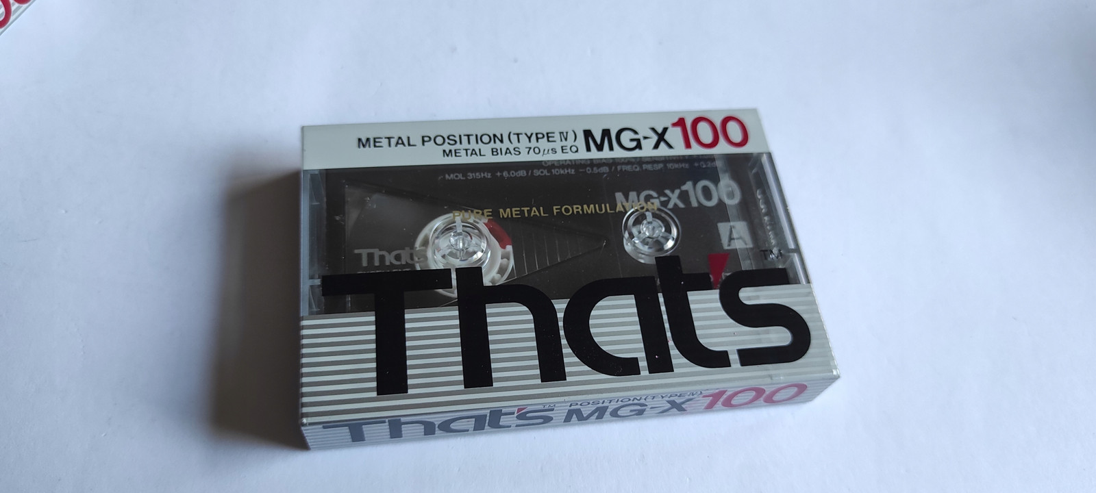 That's MG-X100 Mg-x 100 Metal Type IV Japan Nos $ 337