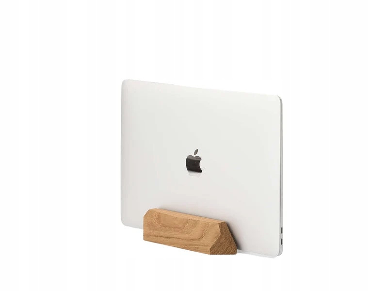 Oakywood Dřevěný vertikální stojan na notebook Macbook, Dub