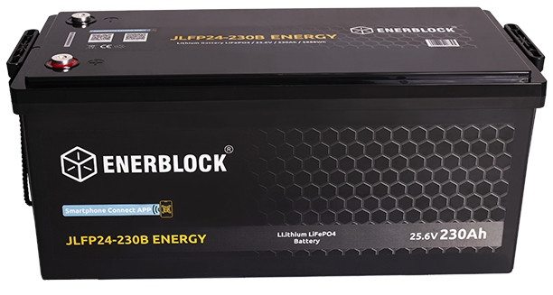 Akumulátor Lithiová LiFePO4 Bms 24V 230Ah Pro Lodní Kampera Ups +Bluetooth