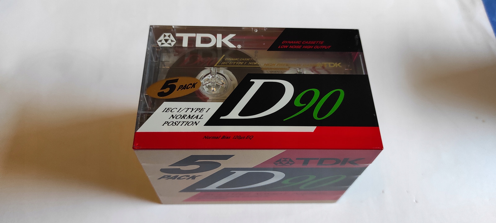 5pack (5 kazet) Tdk D90 D 90 Nos fólie #2156