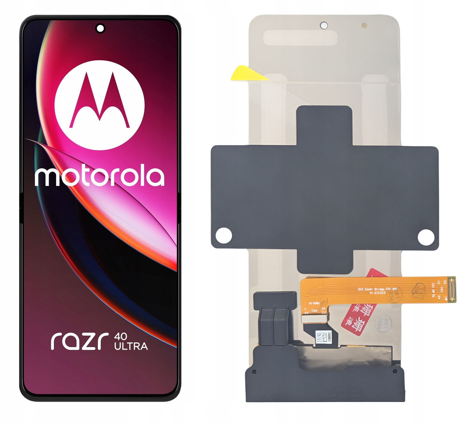 Originál LCD Displej Pro Motorola Razr 40 Ultra XT2321-3 XT2321-1
