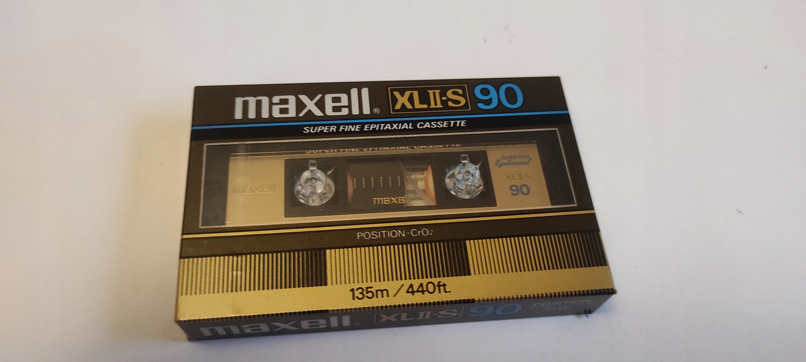 Maxell Xlii-s 90 Epitaxial Nos Japan #1622