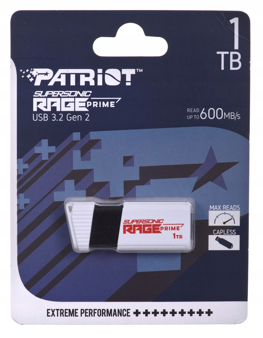 Patriot Rage Prime 600 MB/s 1 Tb Usb 3.2 8k IOPs