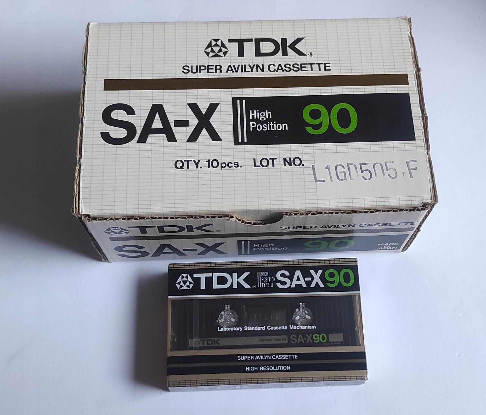 Tdk SA-X90 1985 Nos fólie Sa-x 90 Japonsko #1398