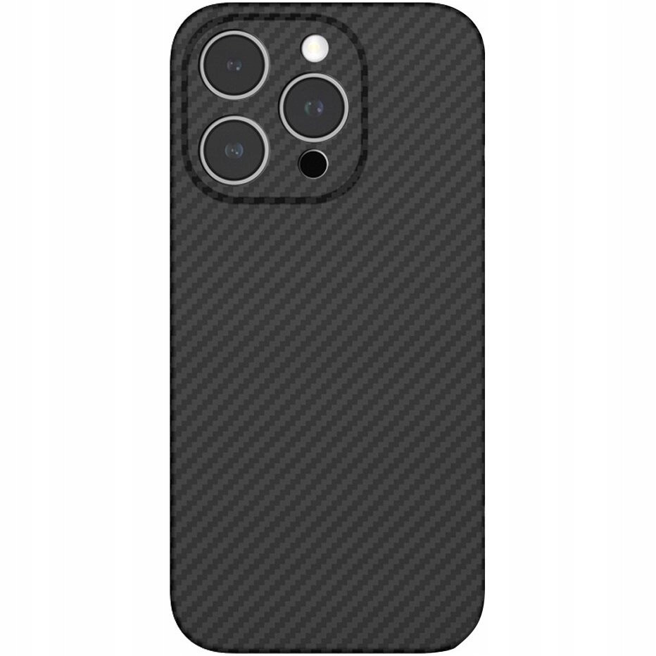 Pouzdro pro iPhone 15 Pro Max, Aramid Karbon, Magnetické, Kryt pro MagSafe