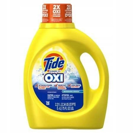 Tide Simply+OXI 2,21 l 48 praní Univerzální gel