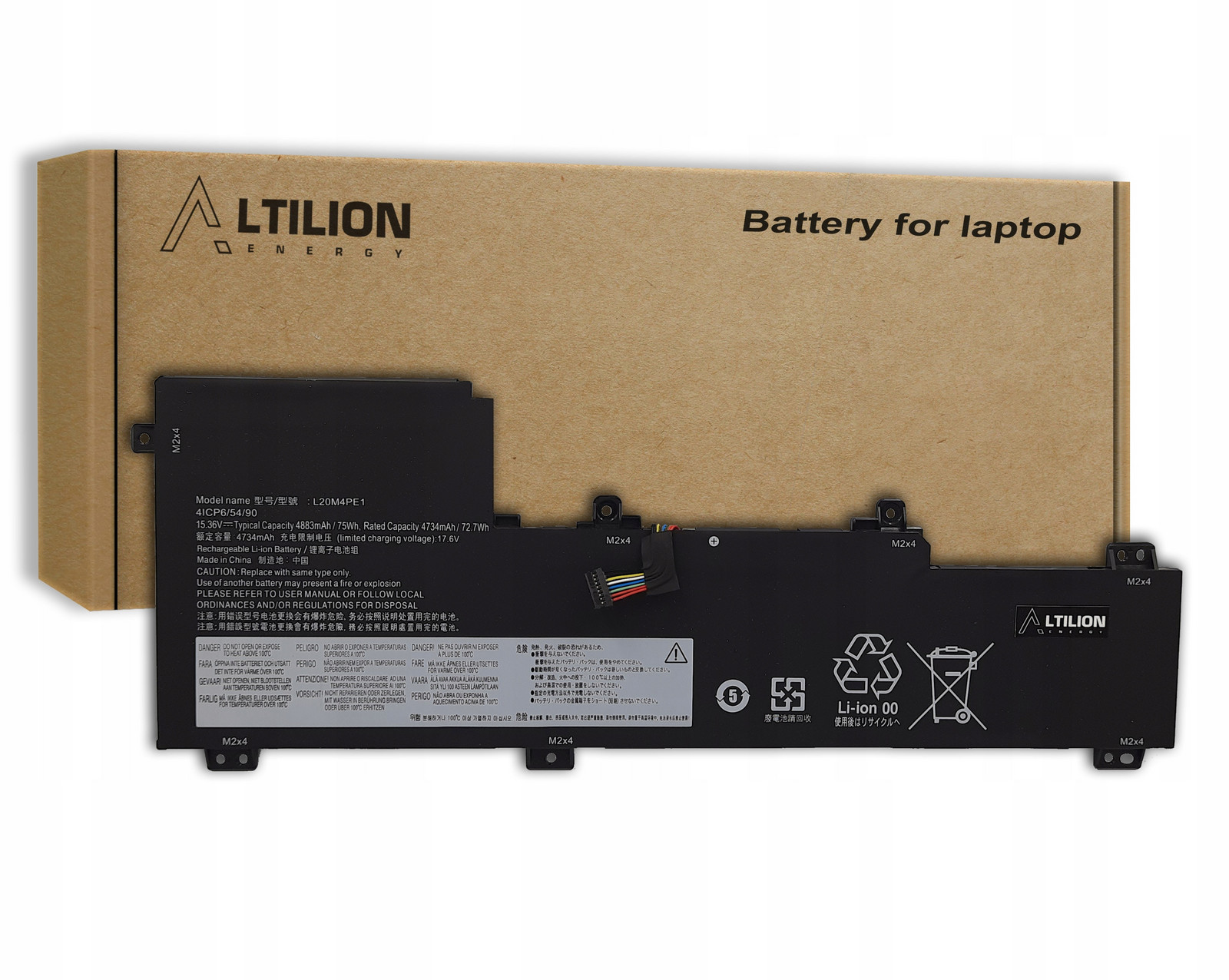 Baterie L20M4PE1 L20L4PE1 L20C4PE1 Lenovo IdeaPad 5 Pro-16ACH6/16IHU6
