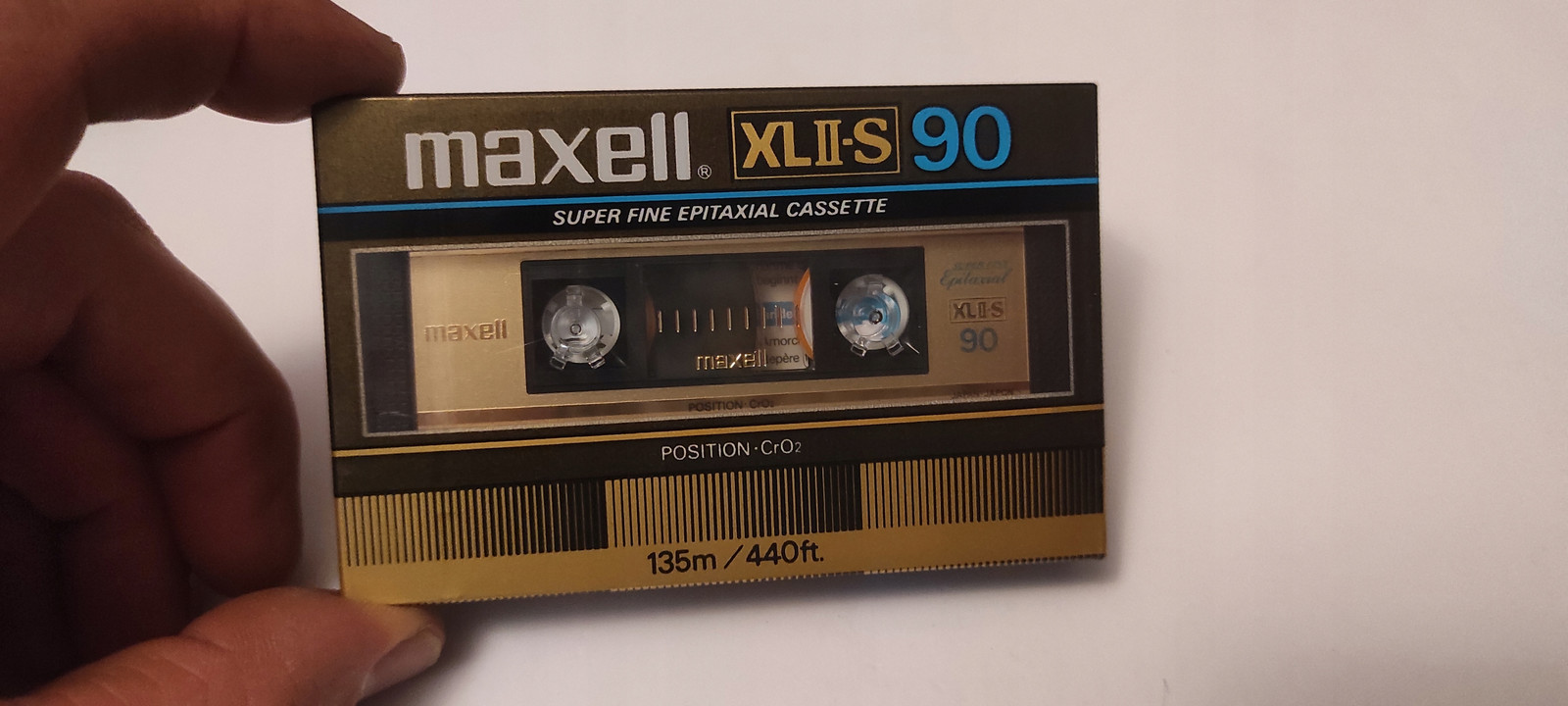 Maxell Xlii-s 90 Epitaxial Nos Japan #1942