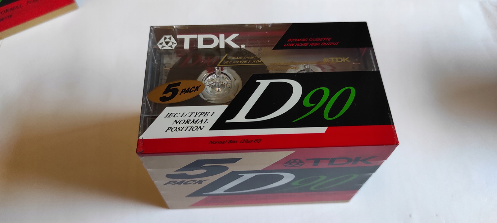 5pack (5 kazet) Tdk D90 D 90 Nos fólie #2155