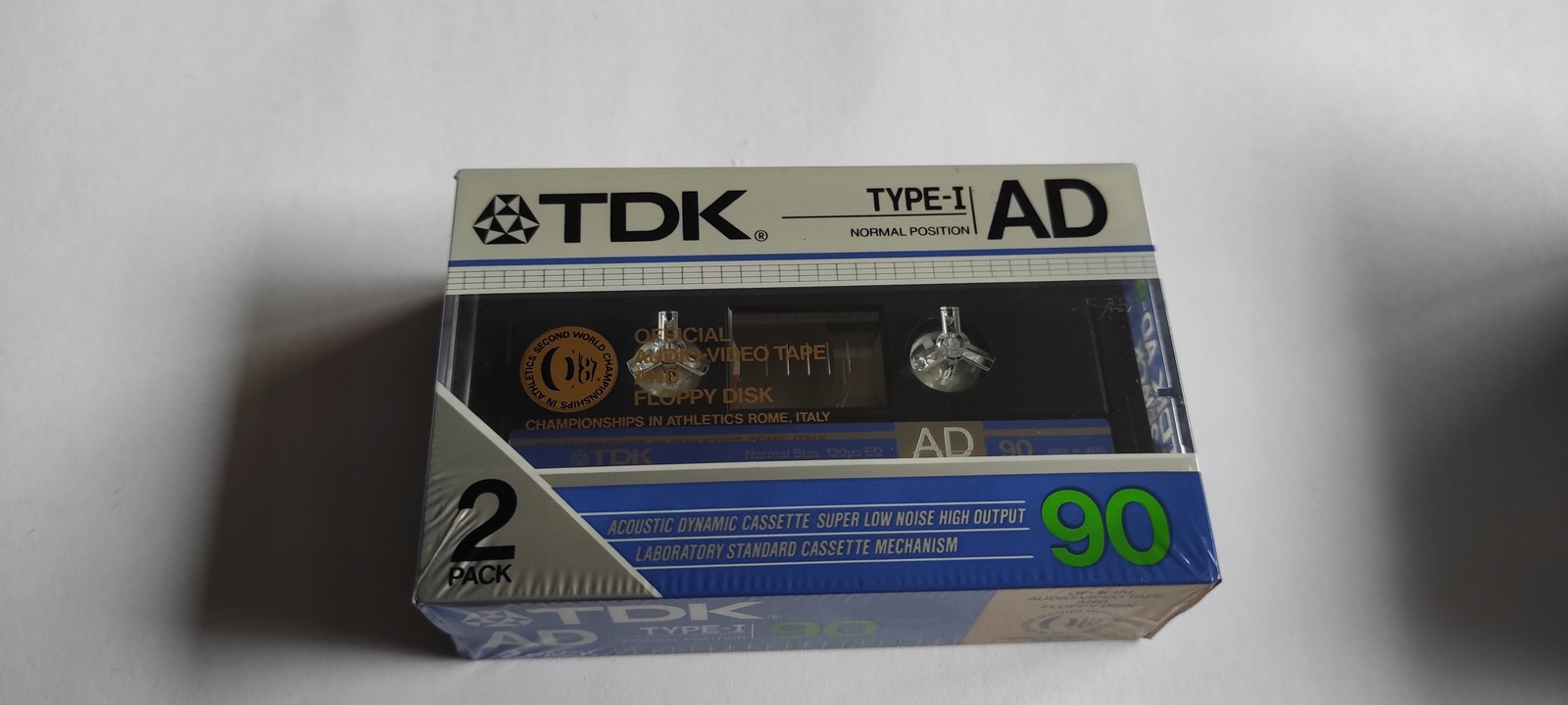 2pack (dvě kazety) Tdk Ad 90 Japan Usa 1986 AD90 $9