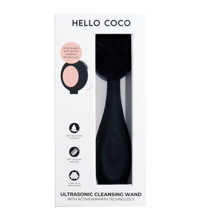 HELLO COCO  Ultranic Cleansing Wand With Activewarmth Technology