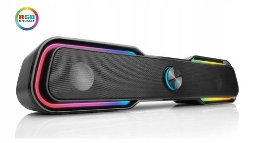 Počítačový Usb reproduktor Soundbar Rgb