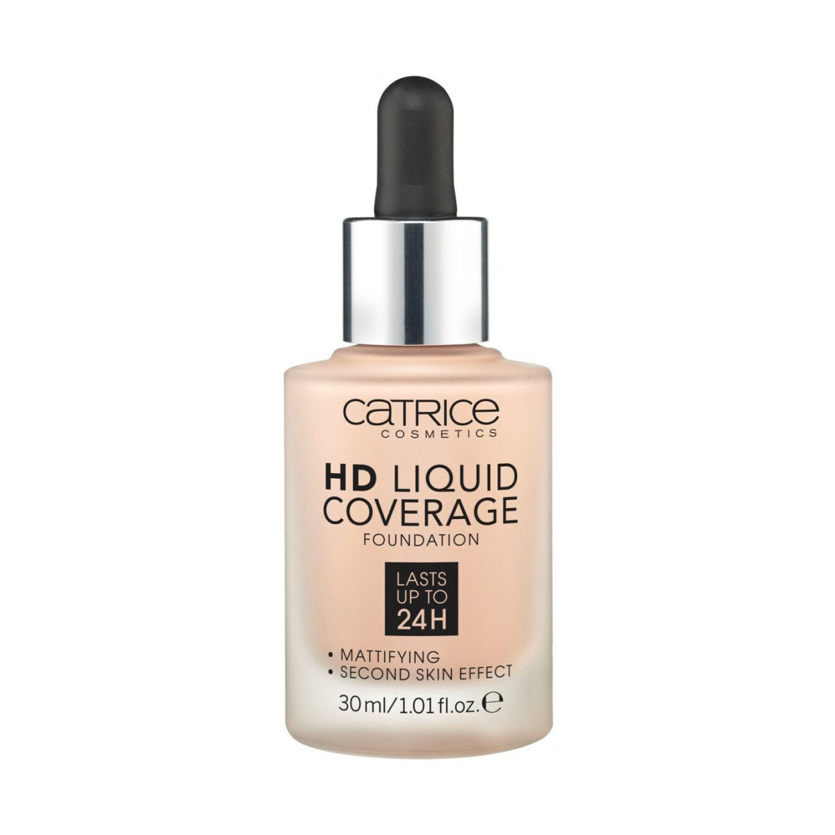 Catrice  HD Coverage Liquid Foundation - 10 Light Beige  Béžová