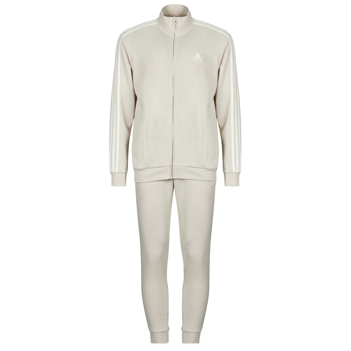 adidas  Basic 3-Stripes French Terry Track Suit  Šedá