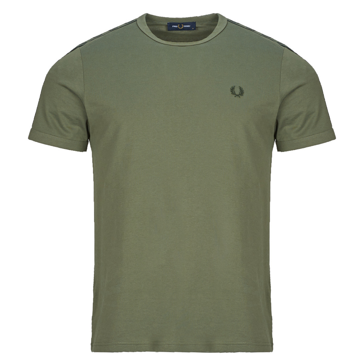 Fred Perry  CONTRAST TAPE RINGER  Zelená