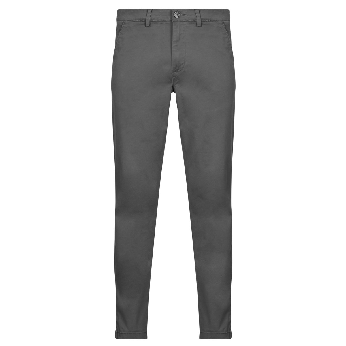 Selected  SLHSLIM-NEW MILES 175 FLEX CHINO  Šedá