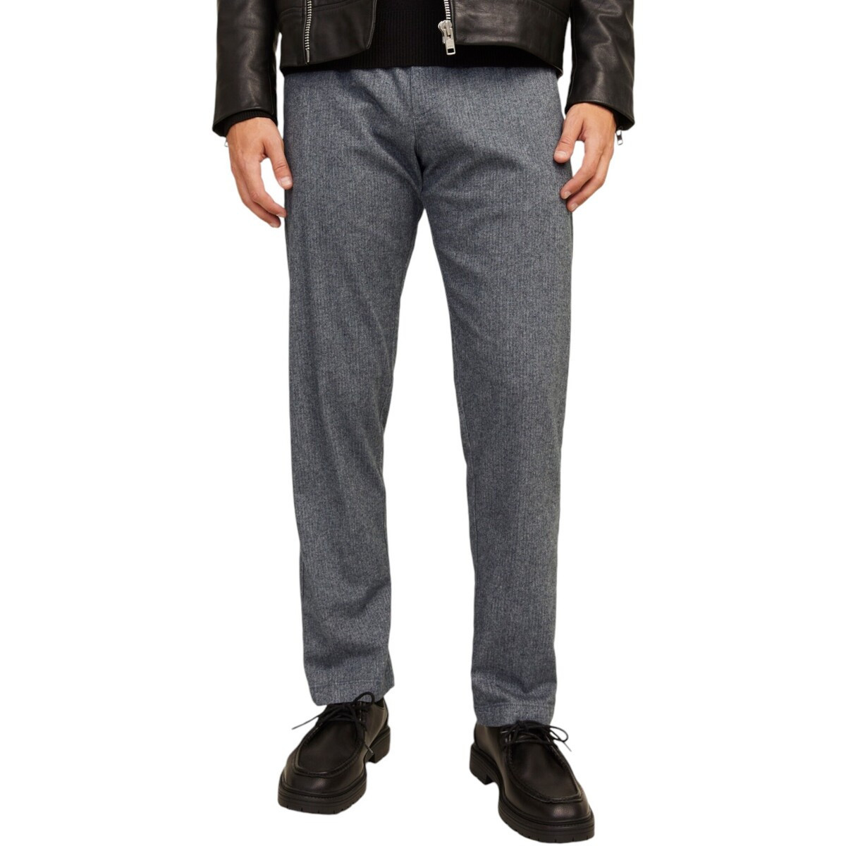 Jack & Jones  Jpstkane Jjherringbone 12259594  Šedá