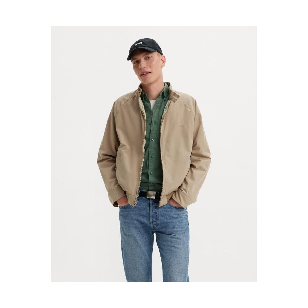 Levis  A7235 0001 BAKER HARRINGTON JACKET  Hnědá