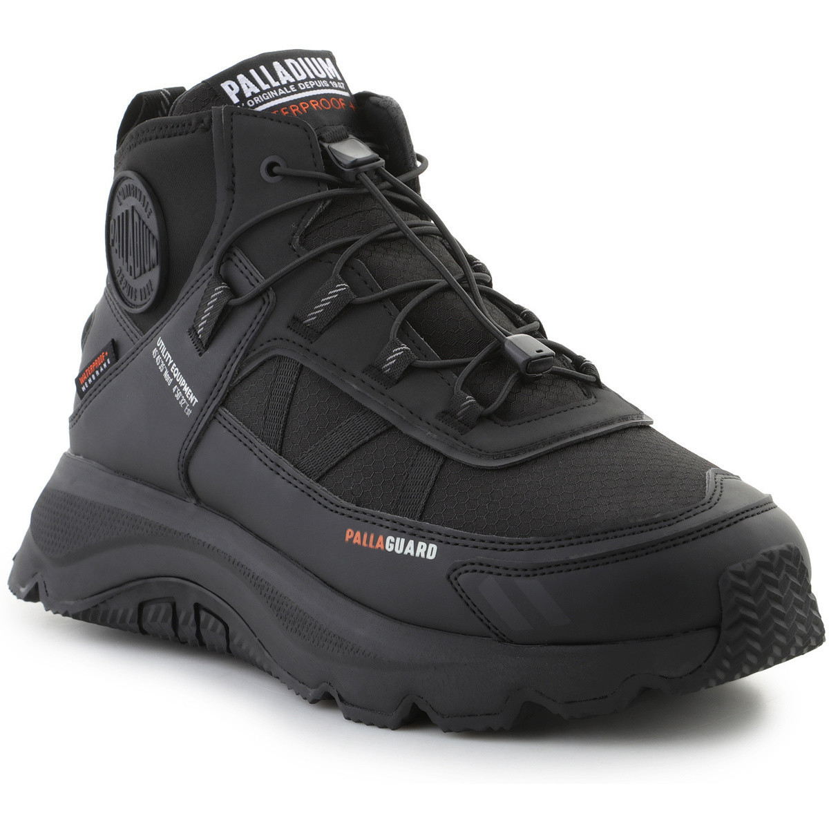 Palladium  Thunder Mid Protect Wp+ 74394-008-M Black  Černá