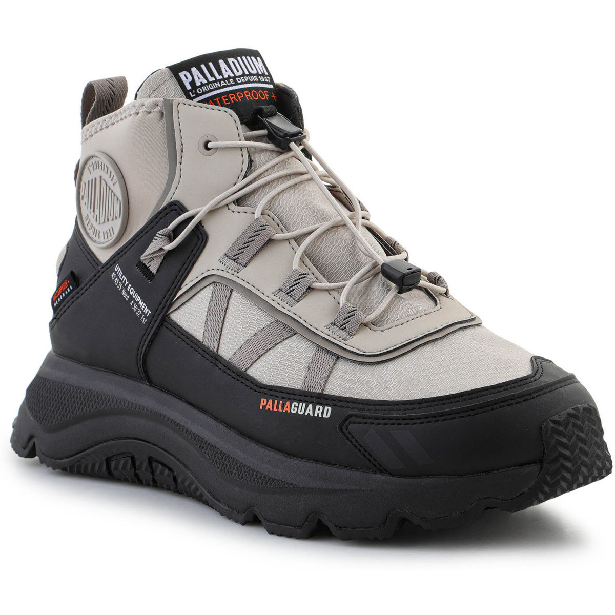 Palladium  Thunder Mid Protect Wp+ 74394-096-M Natural Grey  Šedá