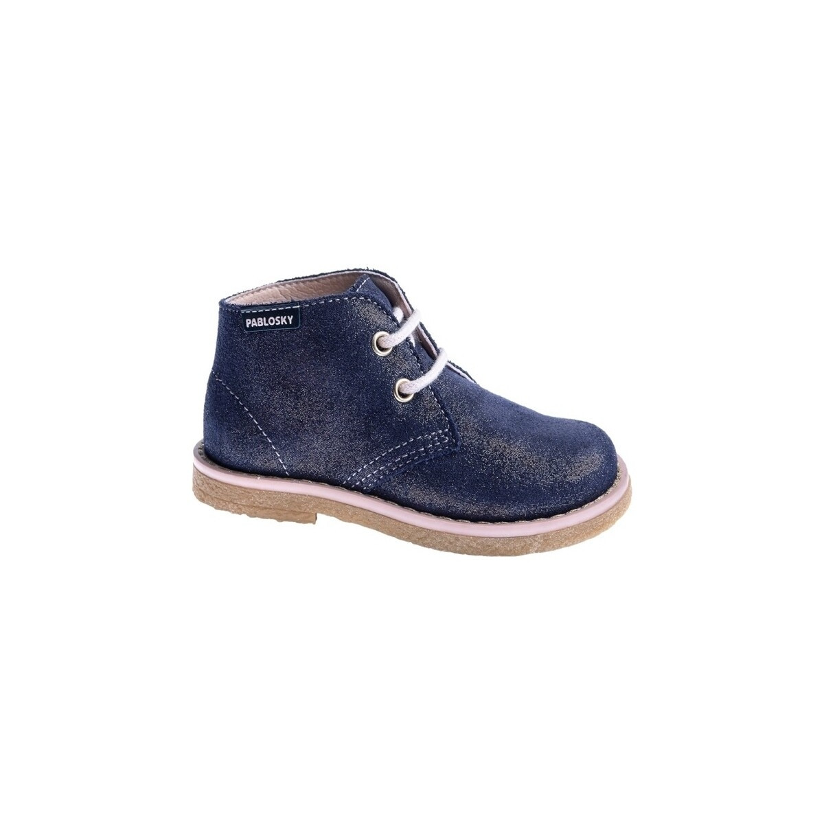 Pablosky  Kalia Kids Boots 034322 B - Kalia Blue Inglese  Modrá