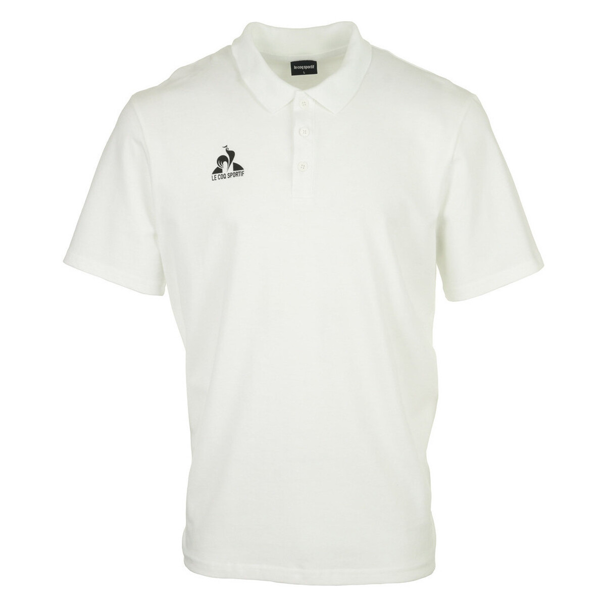 Le Coq Sportif  Polo Présentation SS n°1  Bílá