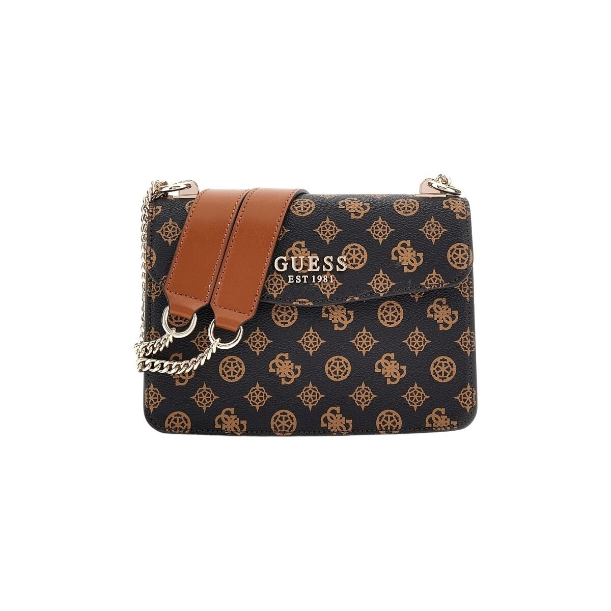 Guess  EVELUNE CONVERTIBLE XBODY FLAP  Hnědá