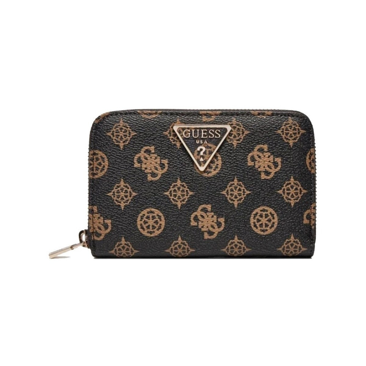 Guess  LAUREL SLGMEDIUM ZIP  Černá