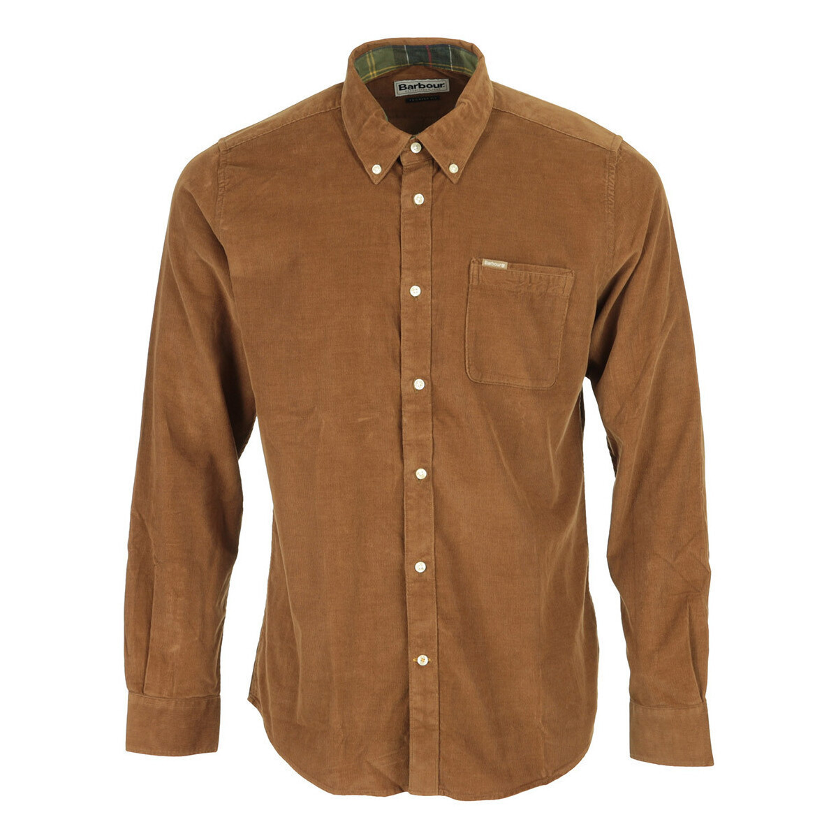 Barbour  Ramsey Tailored Shirt  Hnědá