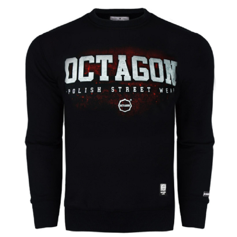 Mikina Octagon Polish Street Wear - černá, M