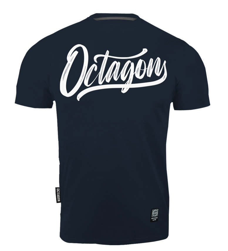 Triko pánské Octagon Retro - navy, M