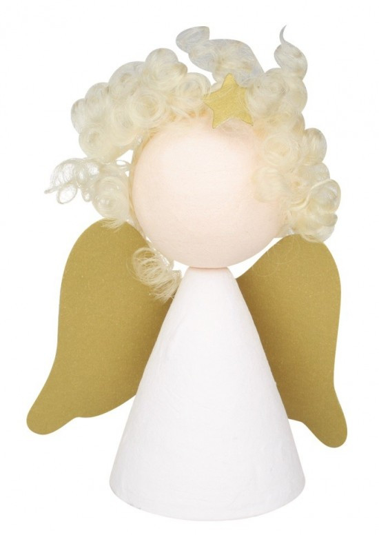 Anděl Komponenty k výrobě andílka - 11 cm - 1805