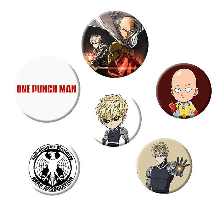 GB EYE Plackový set One Punch Man - Mix